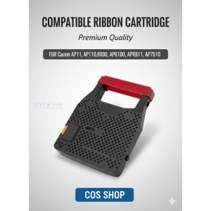 AP-11/AP200/AP350/AP500/AP700/AP1000/AP6000 Ribbon ตลับผ้าหมึกพิมพ์ดีดไฟฟ้า เทียบเท่า CANON