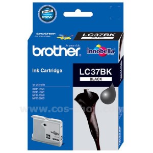 BROTHER LC-37BK ตลับหมึกอิงค์เจ็ท สีดำ