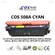 CF361A Cyan For M552dn, M553n Printer ตลับหมึกพิมพ์เทียบเท่า HP 508A
