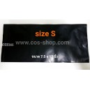 ถุงพลาสติกดำ SIZE S : 7.5 x 17 inc