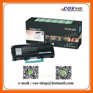 LEXMARK E260A11P ตลับหมึกโทนเนอร์ E260/E360/E460/E462 ของแท้