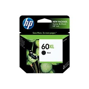 HP CC641WA ตลับหมึกอิงค์เจ็ท HP 60XL Black