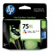HP CB338WA (HP 75XL Tricolor) : Deskjet D4200, D4263, D4260, D4360, D4268, Photosmart C4280, C4345, C4380, C4480, C4580, C4599